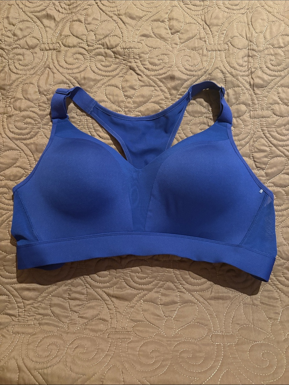 Spyder Royal Blue Racerback Sports Bra
